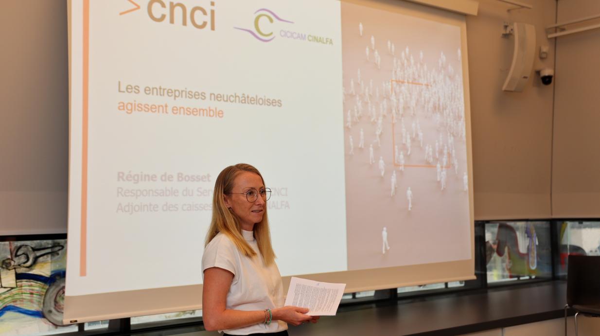 La CNCI au Forum de la création d'entreprise de La Ville de La Chaux-de-Fonds 2024