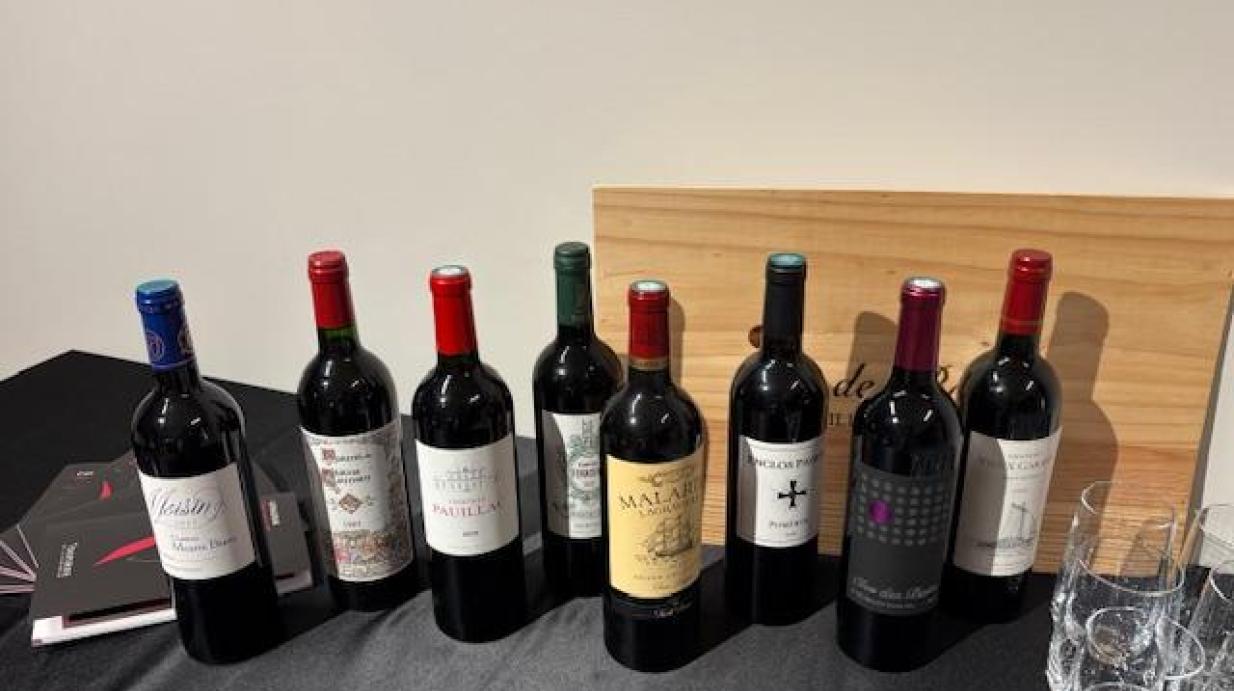 Bordeaux en dégustation