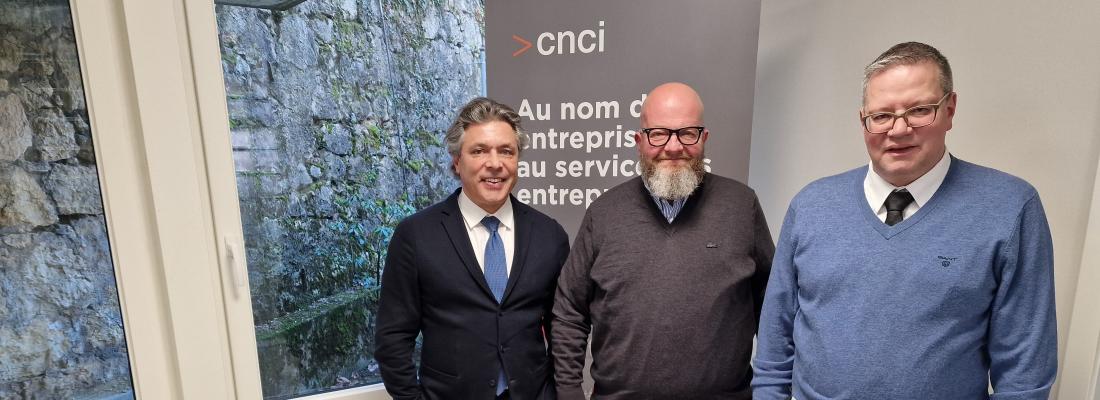 Visite du Président de la Chambre de Commerce Suisse au Maroc à la CNCI