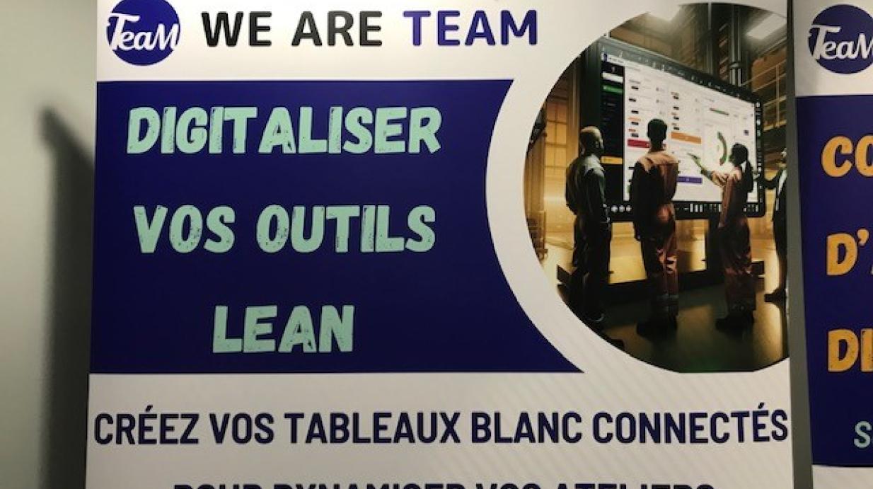 Visite de l'Association PME à l'EPHJ et Apéritif sur le Stand "We Are Team"