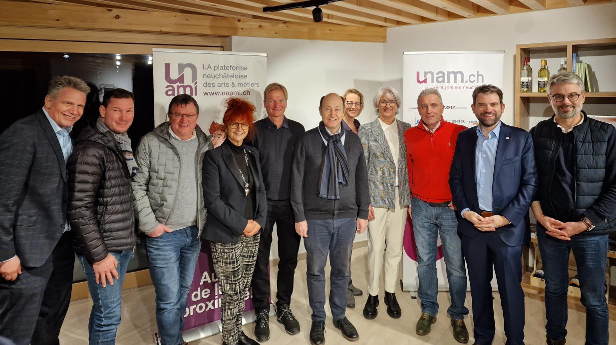 Voeux 2025 de l'UNAM à la Cave des Lauriers