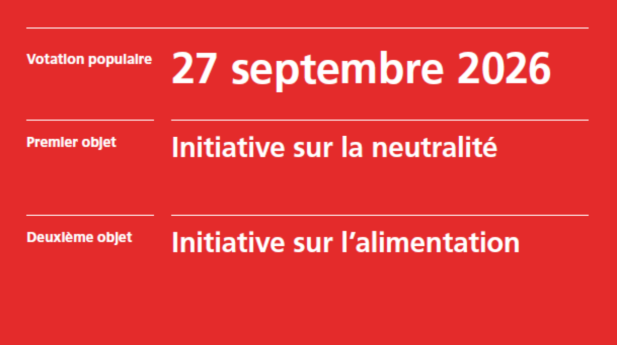 La CNCI dit 2 x NON, le 27 septembre
