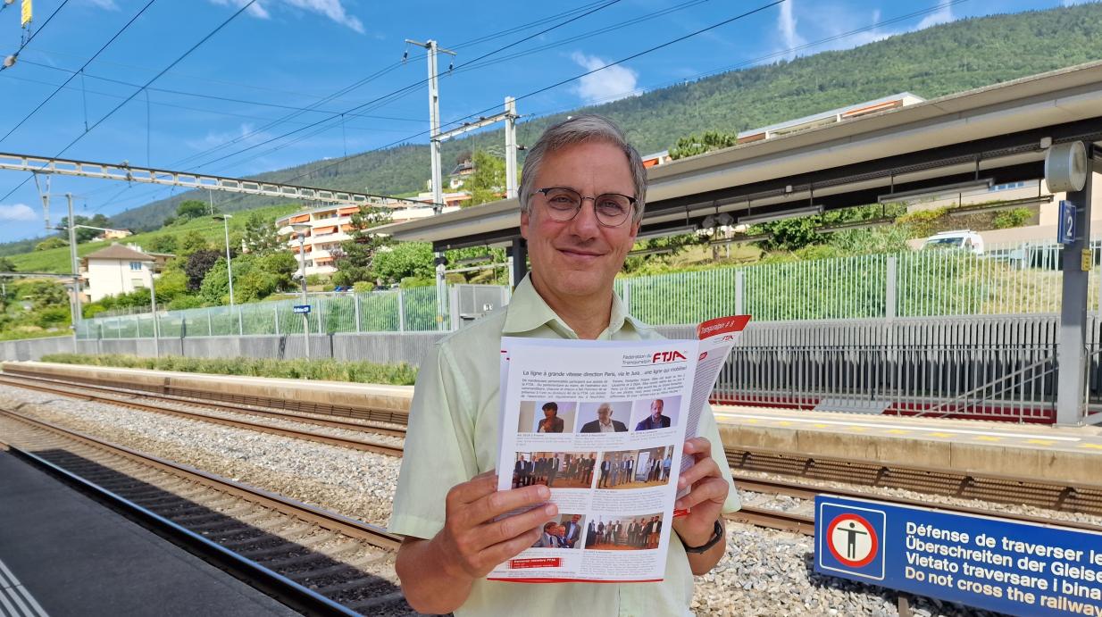 Sans travaux sur l'infrastructure, les relations ferroviaires via le massif du Jura direction Paris sont en danger.