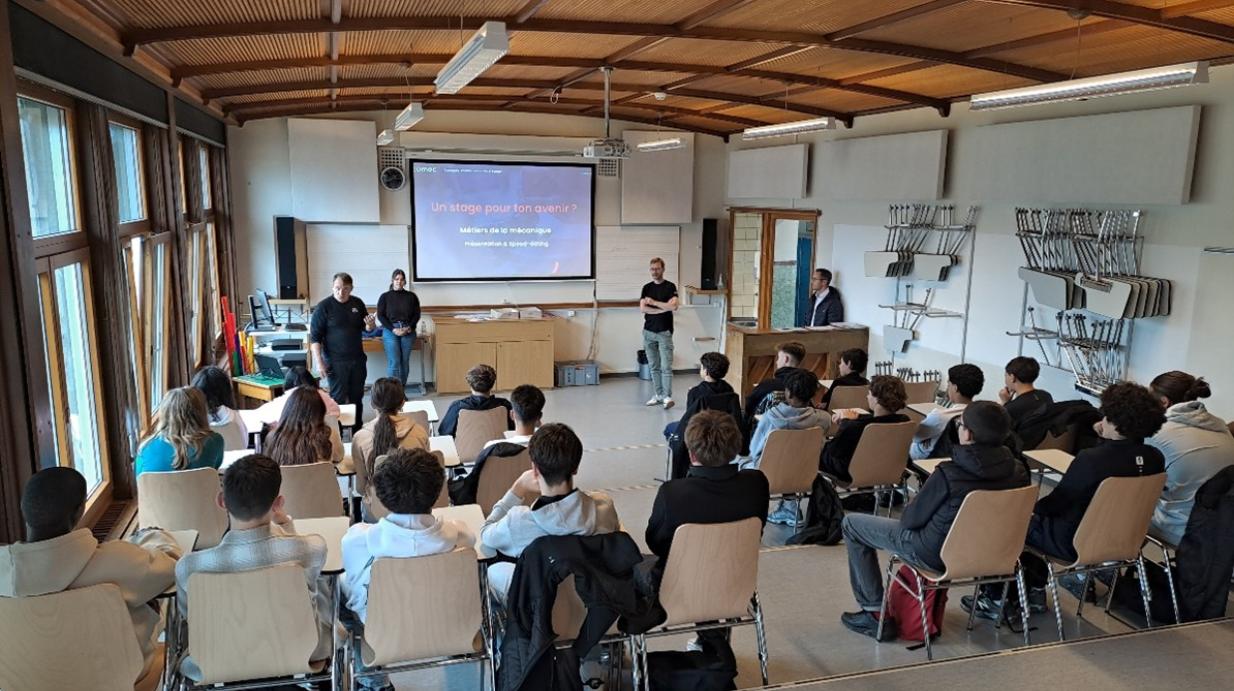 comec : Speed-dating des métiers de la mécanique – Une belle réussite !