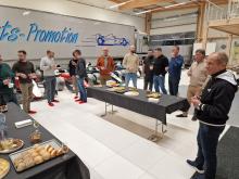 Les carrossiers impressionnés par le parcours de Christophe Hurni