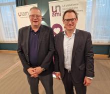 Florian Németi, Directeur CNCI, et Urs Furrer, Directeur usam