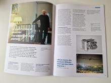 Dans le magazine ETEL INSIDE, portrait du Dr. Nicolas Wavre, visionnaire et pionnier