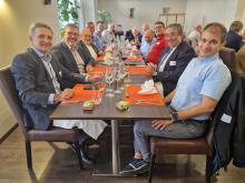 Philippe Alpy, Stéphane Mehdi-Prin, Stéphane Costantini et Pascal Broulis