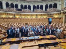 Photo d'ensemble depuis le perchoir du Conseil national.