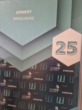 Numéro 25 aux WorldSkills2024 pour la catégorie menuiserie