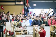 Fin de l'épreuve! La délivrance pour Loïc! (photo SwissSkills)