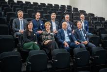 Les intervenants de l'événement rassemblés