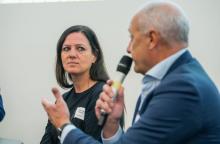 Laure-Emmanuelle Perret, Co-fondatrice de Lightseeds, et Félix Arrieta, Directeur général, chez Mikron