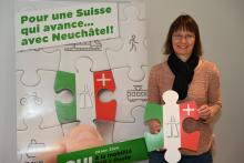 Anouk Gillabert, Vice-présidente de la section Neuchâtel du TCS