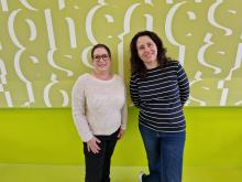 Stefanie Hasler, spécialiste en andragogie et collaboratrice Ra&D à la HEG Arc et Lamia Ben Hamida, titulaire d’un Doctorat en Sciences économiques, professeure associée à la HEG Arc