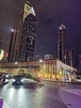 Dubaï by night: light show sur les tours (II)