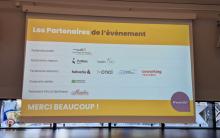 Les partenaires de cette édition réussie du Forum sur la création d'entreprise