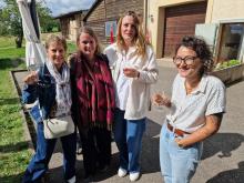 Sylvie Douillet, Sylvie Schläppy, Paola De Marco et Sonia Novoa