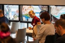 Un public attentif aux conseils des uns et aux propos des autres