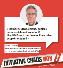 David Guenin dit NON à l'initiative UDC