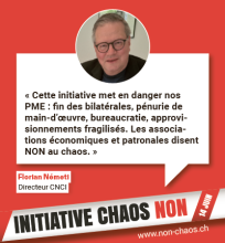 Florian Németi dit NON à l'initiative UDC