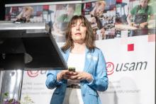 Laila Cinotti, Directrice de Cautionnement Neuchâtel et d'Architectes financiers Bigler & Cinotti