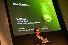 David Cochet, directeur général du Groupe Qualibroker Swiss Risk & Care, partenaire de la manifestation