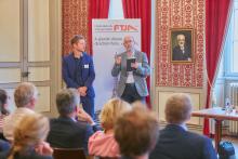 TGV Lyria et les CFF étaient représentés respectivement par Baptiste Allemann, responsable du marché suisse, et Pascal Wuillemin, responsable régional Voyageurs CFF Ouest.
