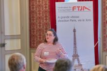 Valérie PAGNOT, conseillère régionale de la Région Bourgogne-Franche-Comté déléguée aux coopérations transfrontalières
